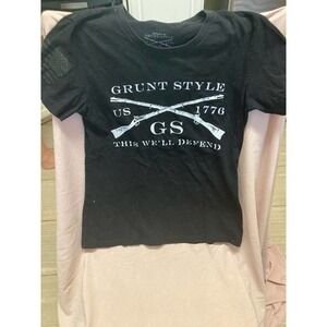Grunt Style This We’ll Defend Woman's Shirt Size M